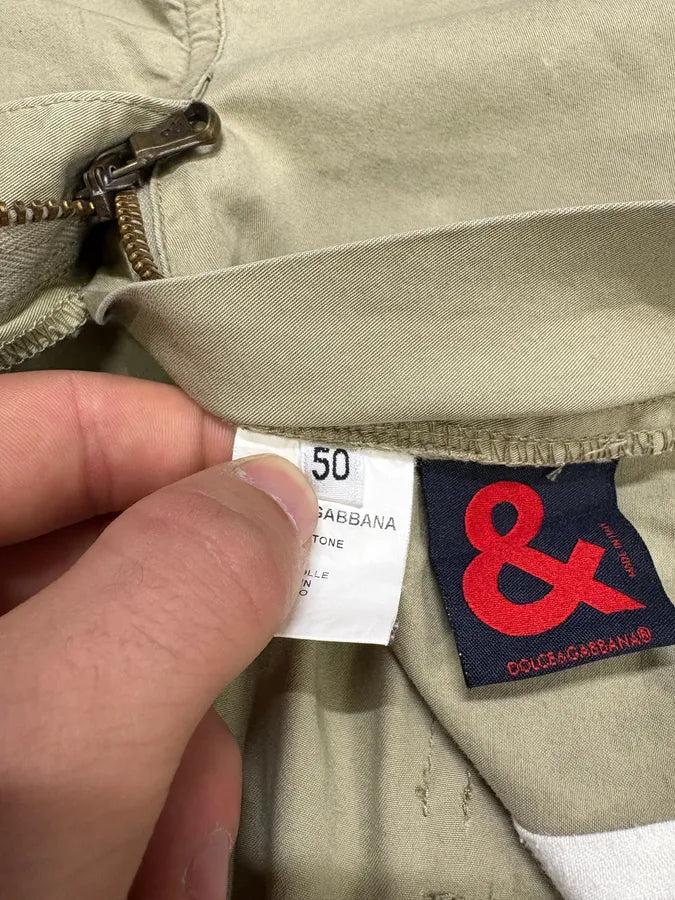 2000s Dolce & Gabbana Cargo Beige Short (S/M) aXHSArx 10