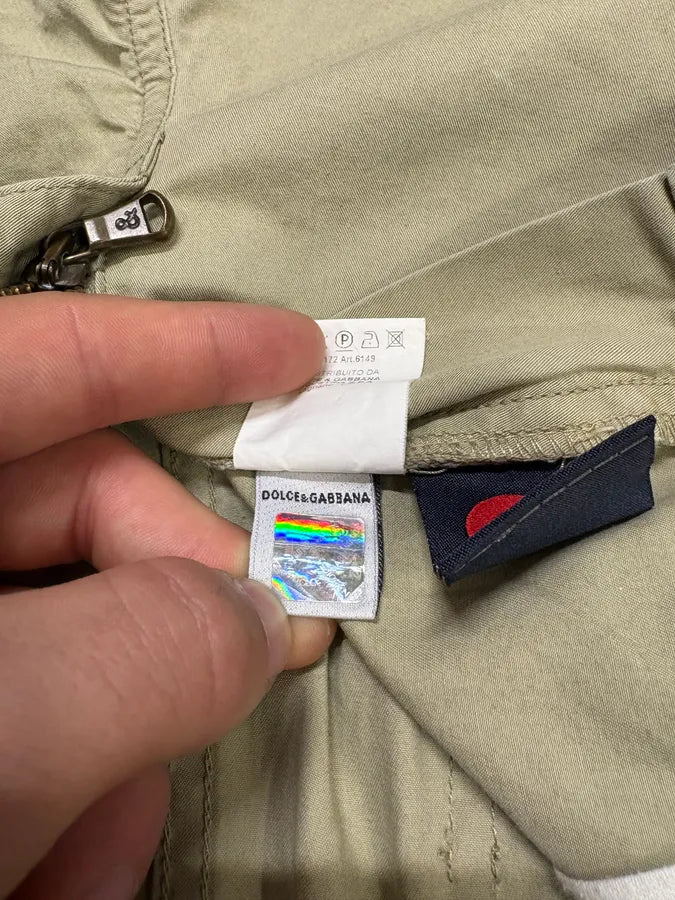 2000s Dolce & Gabbana Cargo Beige Short (S/M) aXHSArx 12