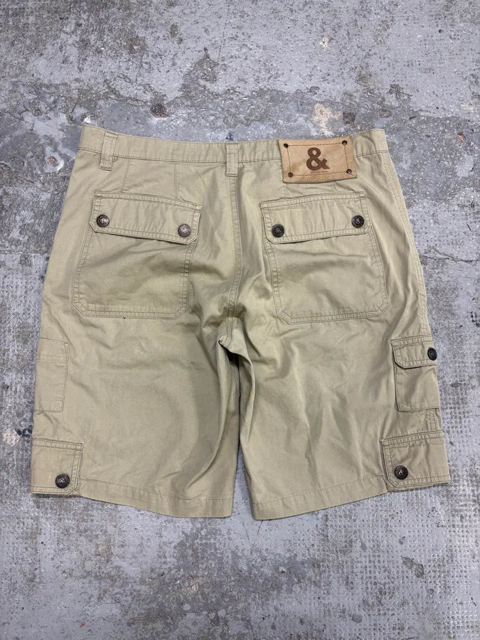 2000s Dolce & Gabbana Cargo Beige Short (S/M) aXHSArx 6