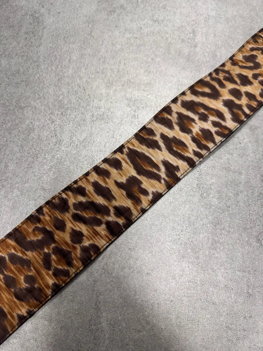 2000s Dolce & Gabbana Cargo Black Leather Butonned Belt WMWhkZP 2