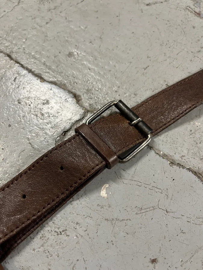 2000s Dolce & Gabbana Cargo Brown Leather Bag VVqdAmB 4