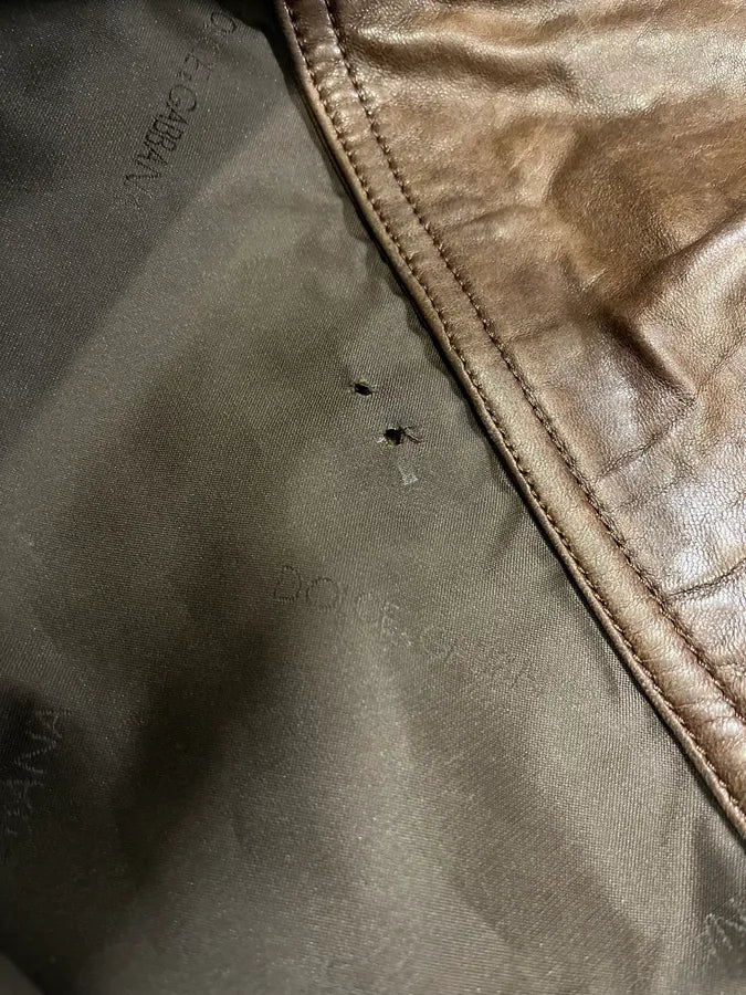 2000s Dolce & Gabbana Cargo Brown Leather Bag VVqdAmB 8