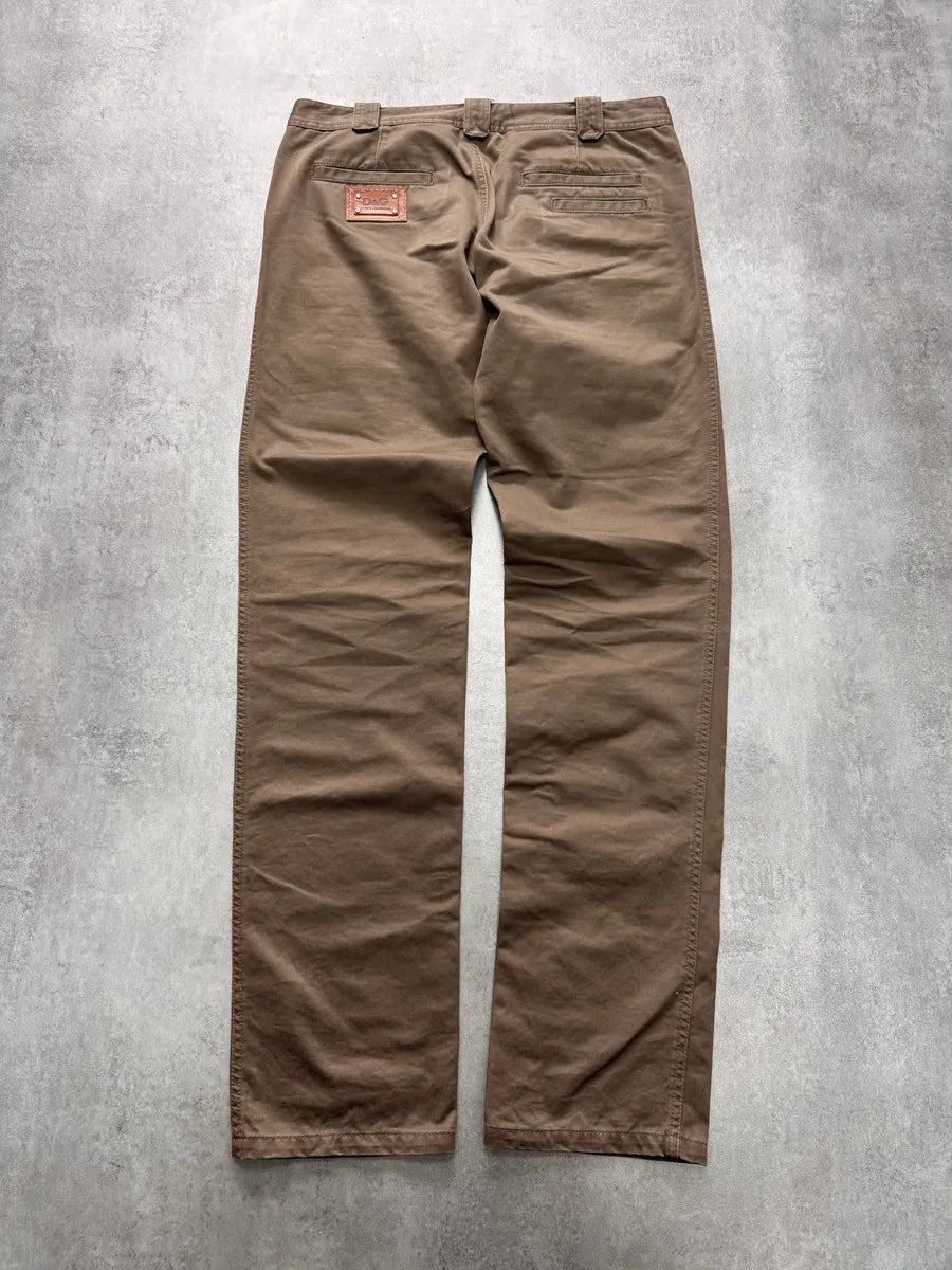 2000s Dolce & Gabbana Cargo Brown Pants sNtwktF 5
