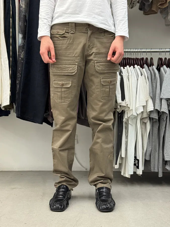 2000s Dolce & Gabbana Cargo Brown Pants sNtwktF 1