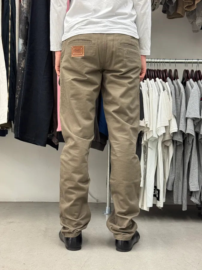 2000s Dolce & Gabbana Cargo Brown Pants sNtwktF 3