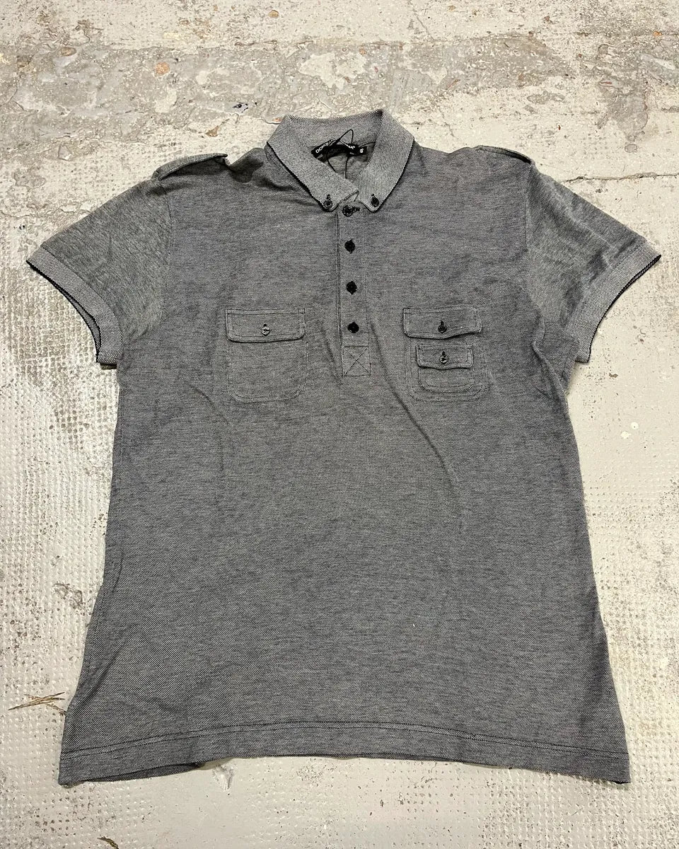 2000s Dolce & Gabbana Cargo Grey Polo NsqnxVo 2