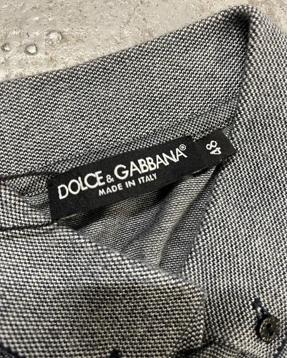 2000s Dolce & Gabbana Cargo Grey Polo NsqnxVo 8