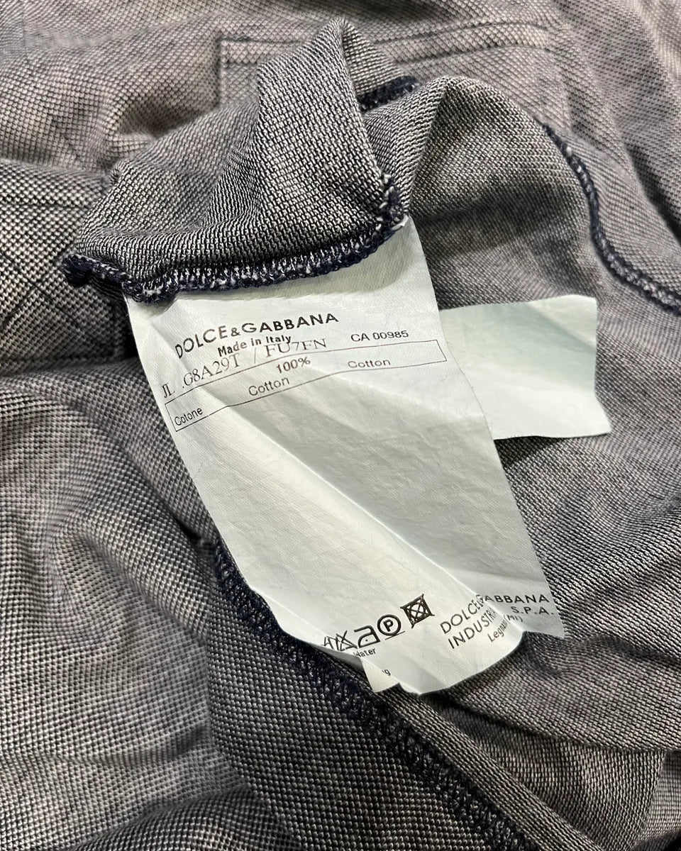 2000s Dolce & Gabbana Cargo Grey Polo NsqnxVo 9