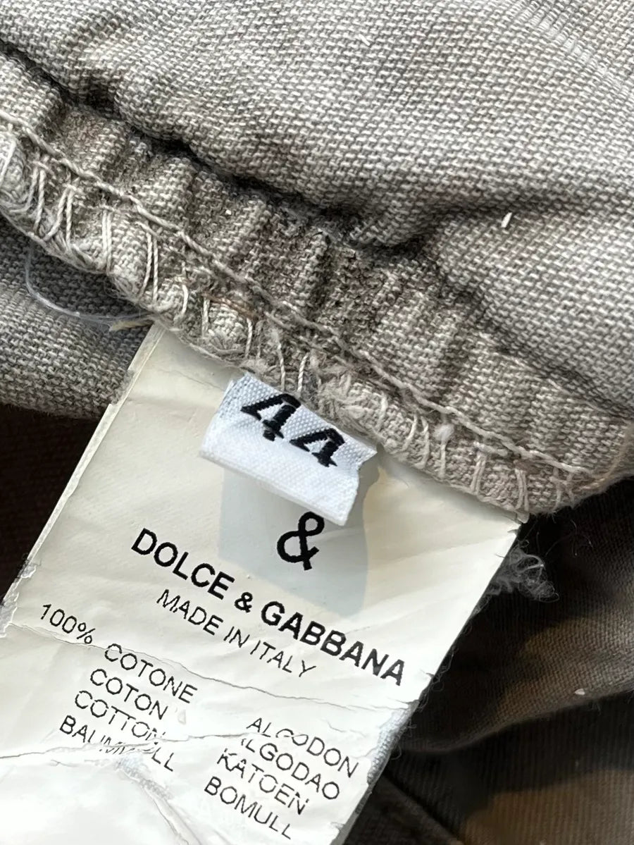 2000s Dolce & Gabbana Cargo Pocket Grey Pants EHWDIps 15