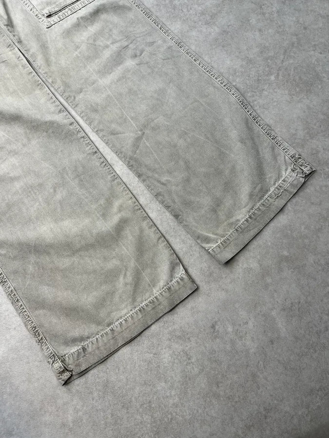 2000s Dolce & Gabbana Cargo Pocket Grey Pants EHWDIps 6
