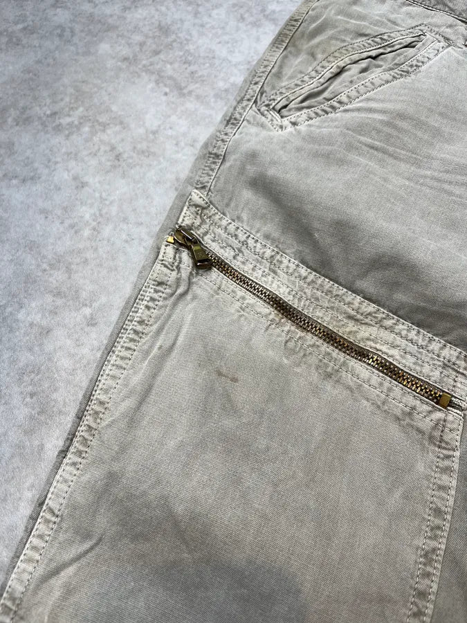 2000s Dolce & Gabbana Cargo Pocket Grey Pants EHWDIps 7