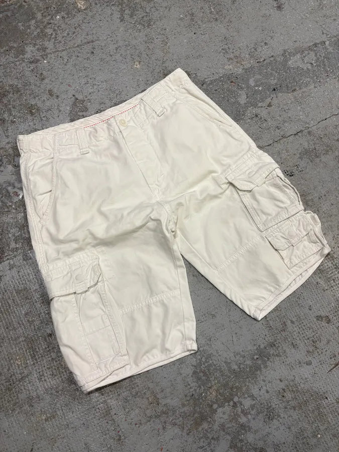 2000s Dolce & Gabbana Cargo White Shorts (M/L) nIqcThz 4