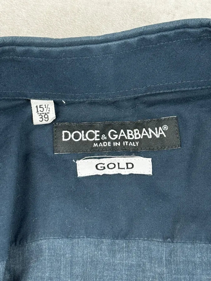 AW2014 Dolce & Gabbana Catholic Cathedral Navy Shirt NTgTIvy 9