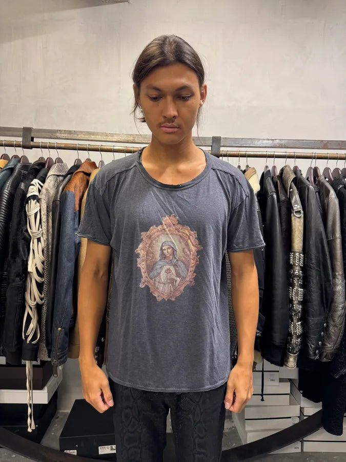 2000s Dolce & Gabbana Catholic Grey T-Shirt ngGBhHe 1