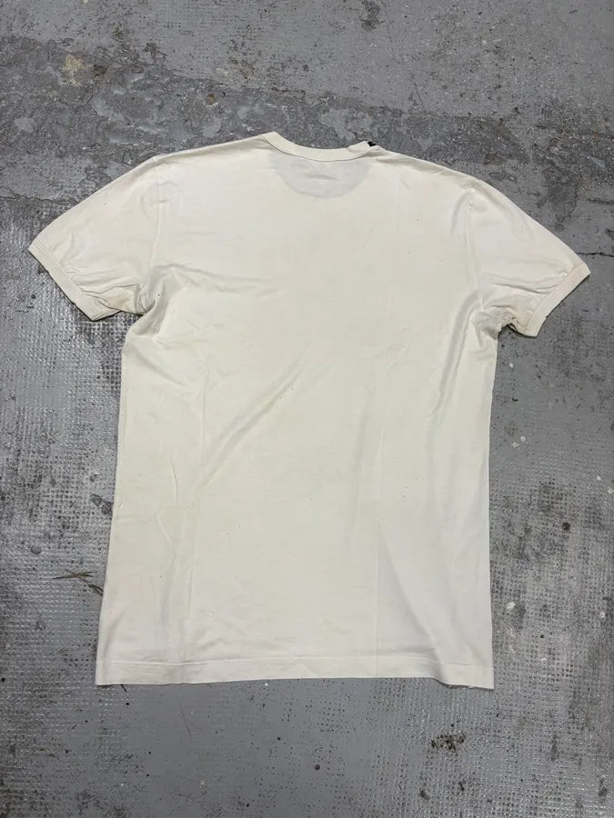 2000s Dolce & Gabbana Catholic Virgin Mary White T-Shirt DsPYHuy 6