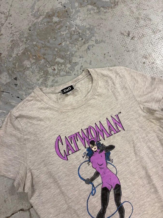 2000s Dolce & Gabbana Catwoman Grey T-Shirt CLZPbPA 4