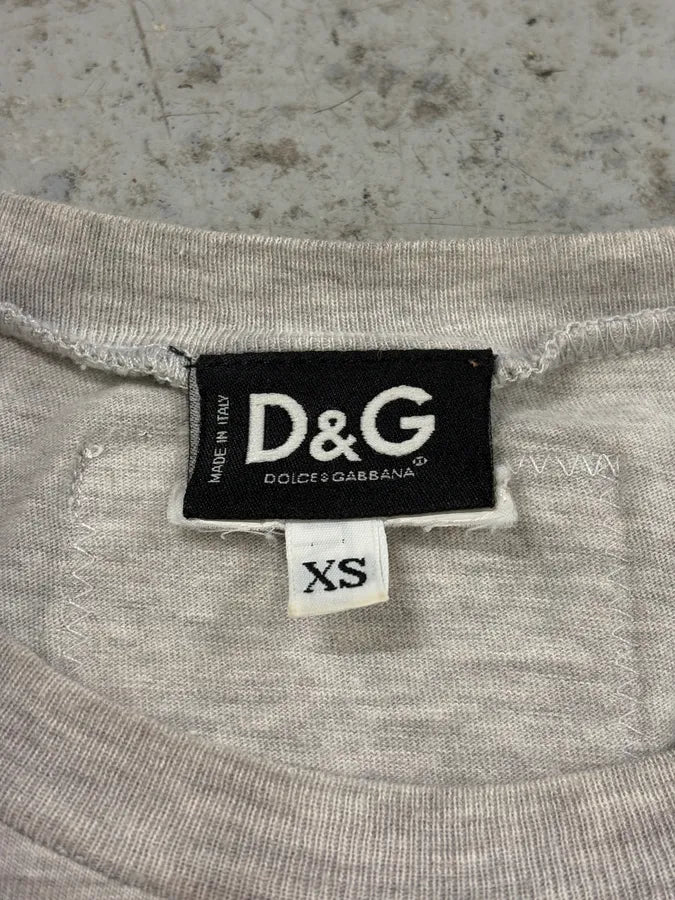 2000s Dolce & Gabbana Catwoman Grey T-Shirt CLZPbPA 8