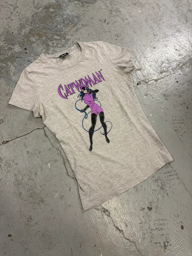 2000s Dolce & Gabbana Catwoman Grey T-Shirt CLZPbPA 3