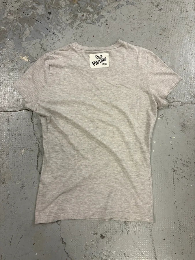 2000s Dolce & Gabbana Catwoman Grey T-Shirt CLZPbPA 6