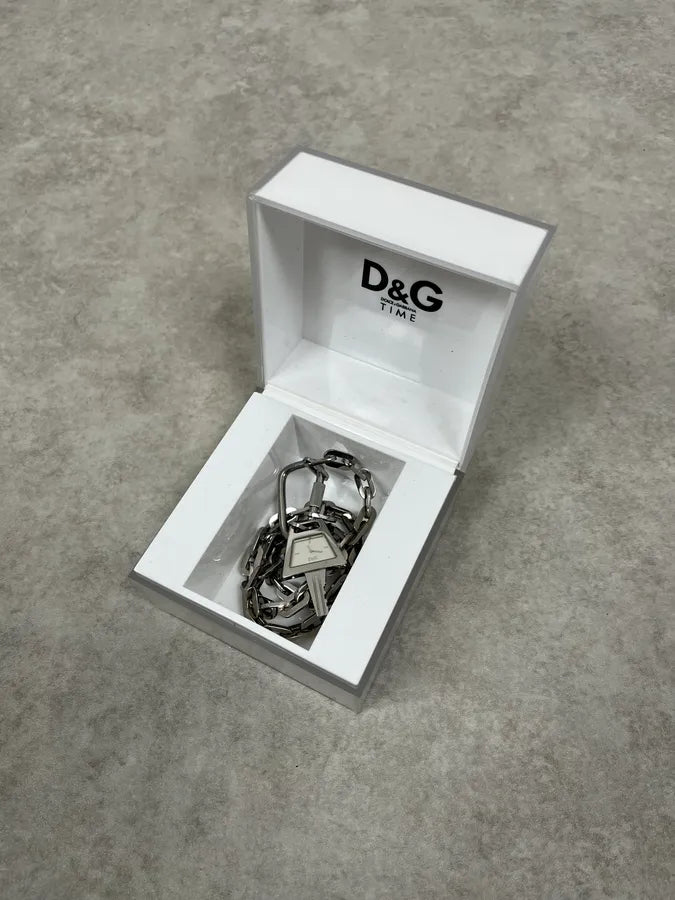 2000s Dolce & Gabbana Chain Key Necklace BElbzHC 7