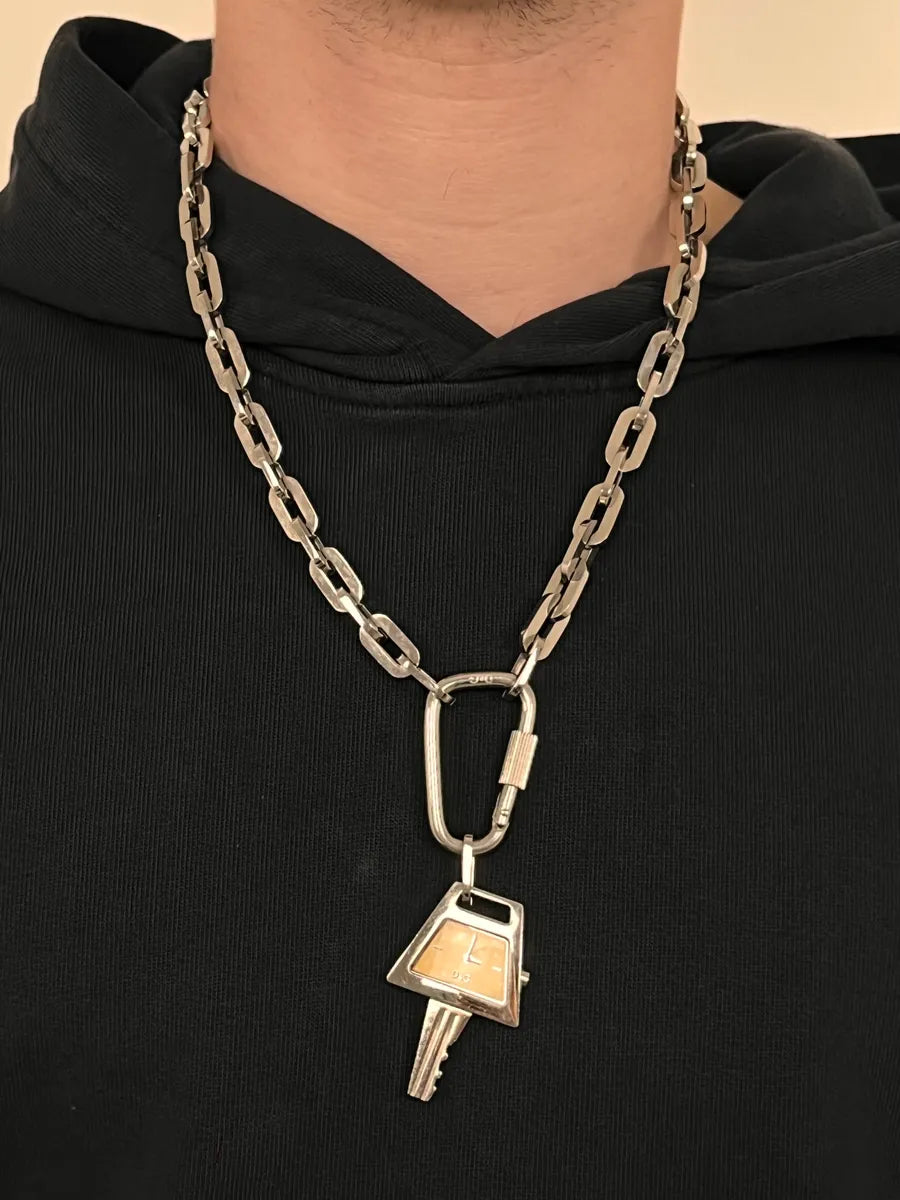 2000s Dolce & Gabbana Chain Key Necklace fXsDKuF 2