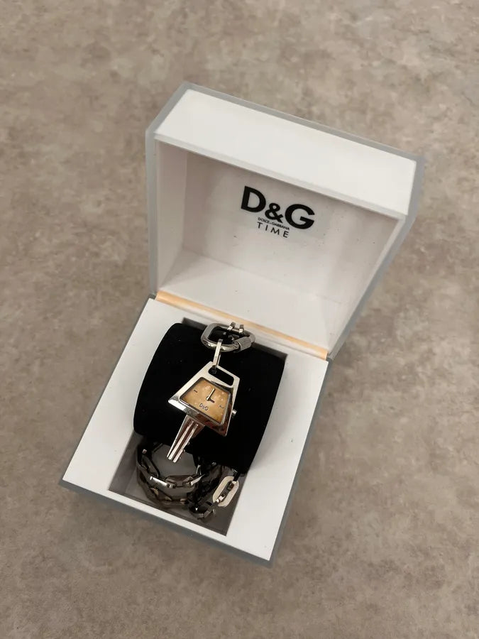 2000s Dolce & Gabbana Chain Key Necklace fXsDKuF 3