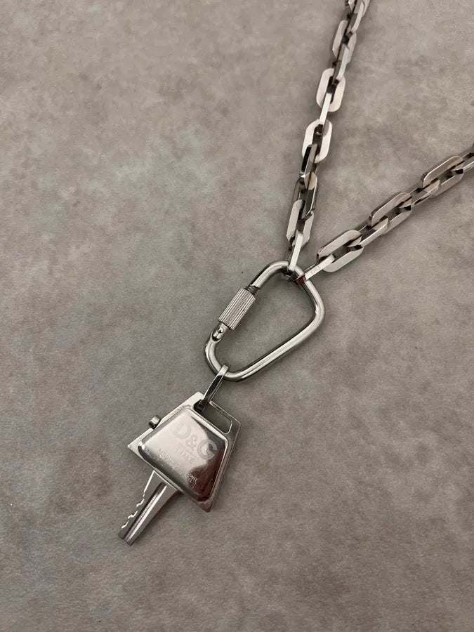 2000s Dolce & Gabbana Chain Key Necklace fXsDKuF 7