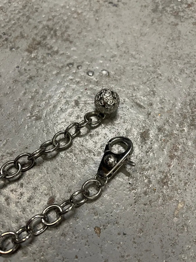 2000s Dolce & Gabbana Chain Linked Stainless Steel Necklace NEBIOrX 5