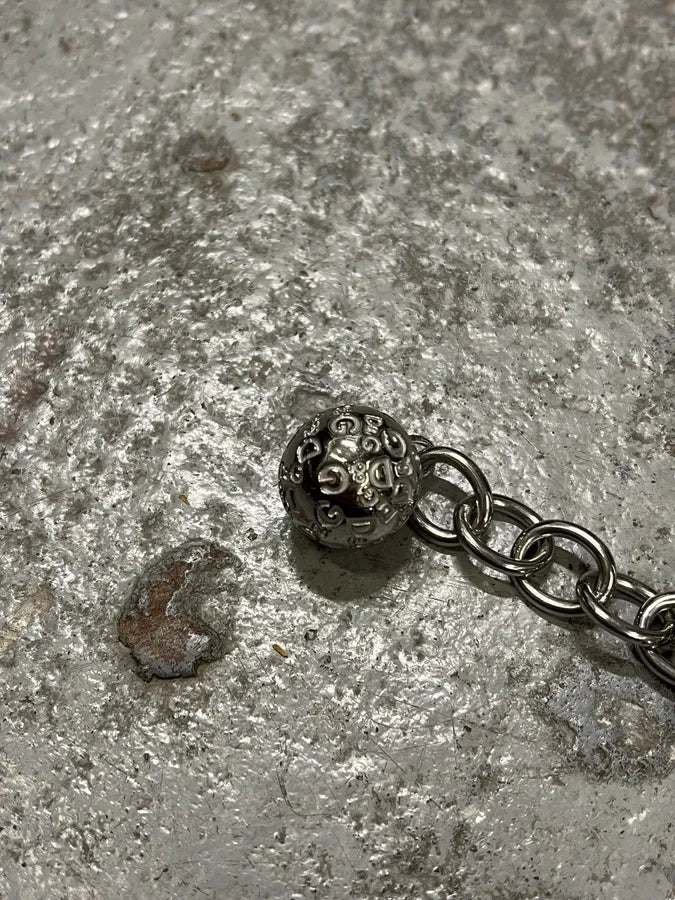 2000s Dolce & Gabbana Chain Linked Stainless Steel Necklace NEBIOrX 6