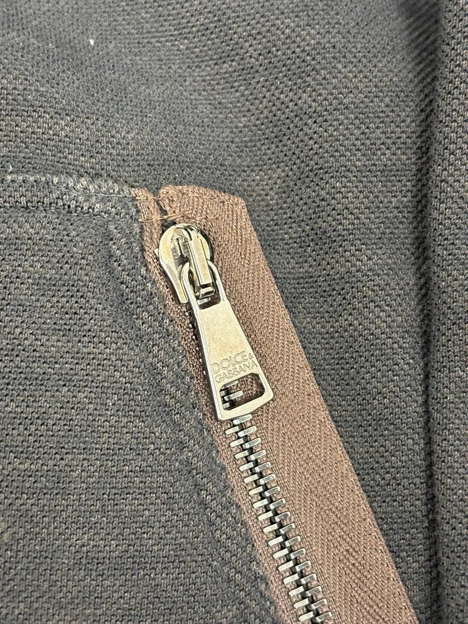 2010s Dolce & Gabbana Black Classic Zip-up Hoodie FmOSgQw 8