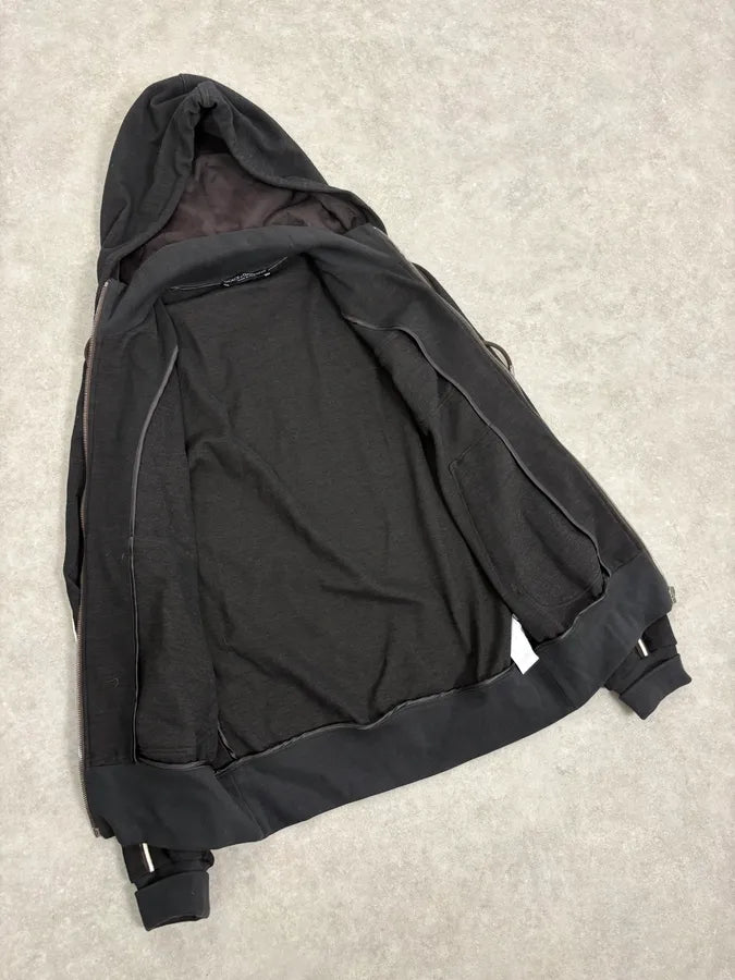 2010s Dolce & Gabbana Black Classic Zip-up Hoodie FmOSgQw 6