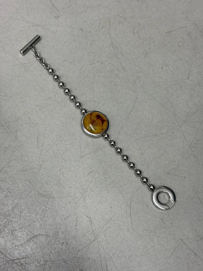 2000s Dolce & Gabbana Charm Marble Anchor Chain Bracelet piPGghV 4
