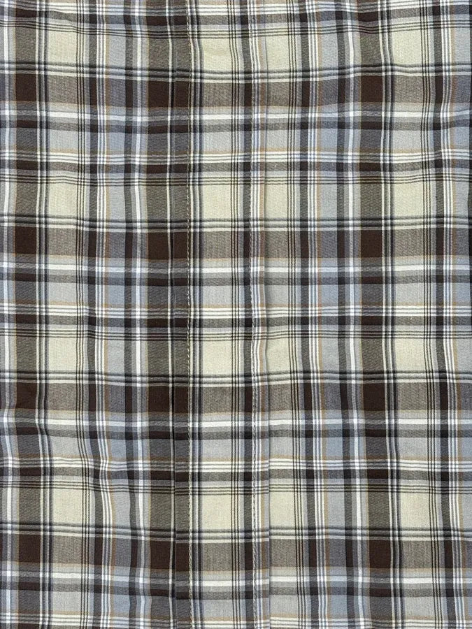 2000s Dolce & Gabbana Beige Cargo Checkered Shirt xZxQFbK 8
