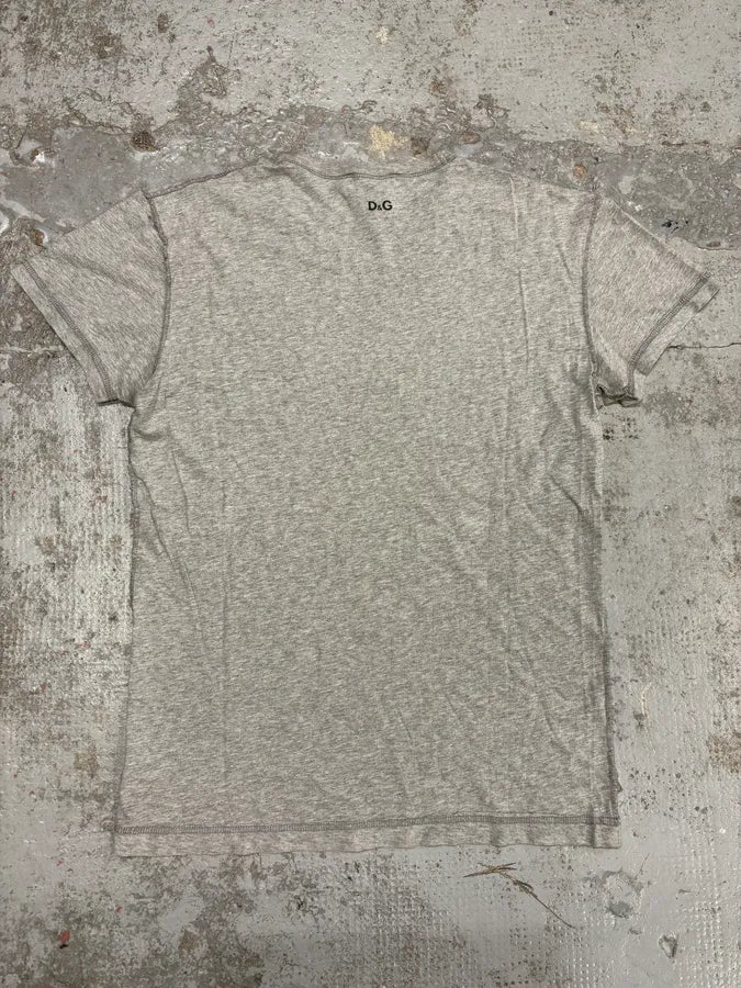 2000s Dolce & Gabbana Chill Lady Grey T-Shirt jGNjJYQ 5