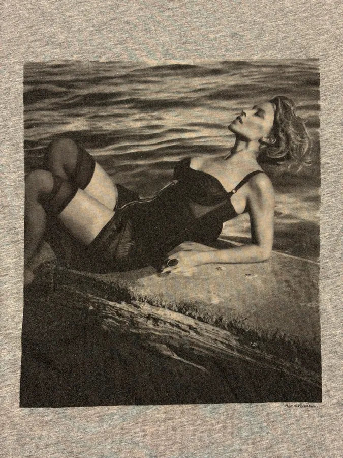 2000s Dolce & Gabbana Chill Lady Grey T-Shirt jGNjJYQ 6