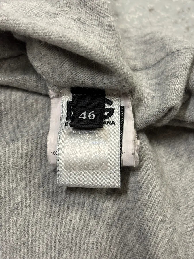 2000s Dolce & Gabbana Chill Lady Grey T-Shirt jGNjJYQ 9