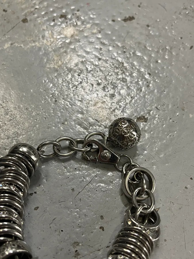 2000s Dolce & Gabbana Circles Metal Bracelet qHNxBfS 4
