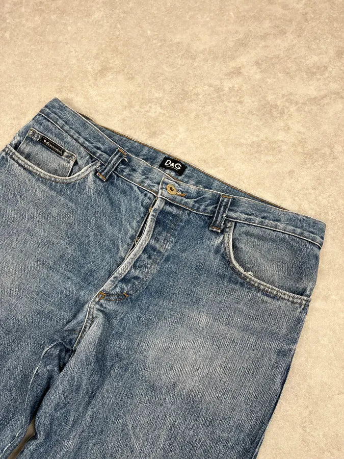SS2006 Dolce & Gabbana Classic Blue Denim Jeans iOXGJKv 5