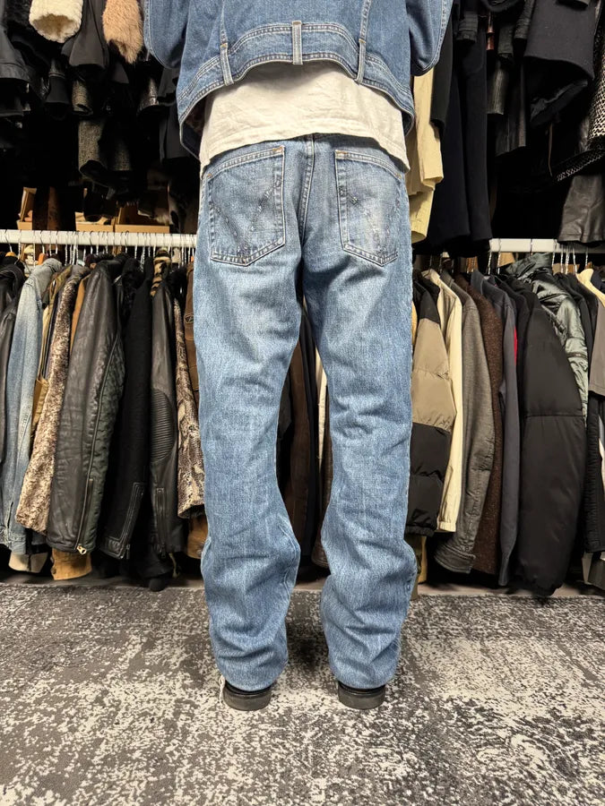 SS2006 Dolce & Gabbana Classic Blue Denim Jeans iOXGJKv 1