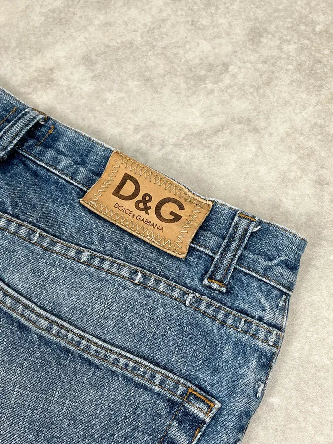 SS2006 Dolce & Gabbana Classic Blue Denim Jeans iOXGJKv 9