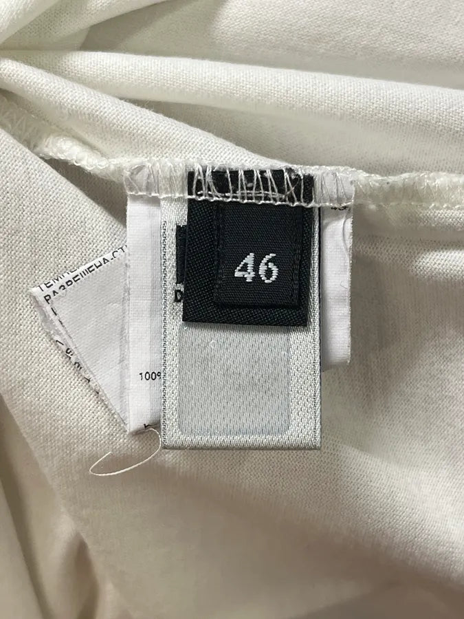 2000s Dolce & Gabbana Claudia Schiffer Naked White T-Shirt ybCyTvx 8