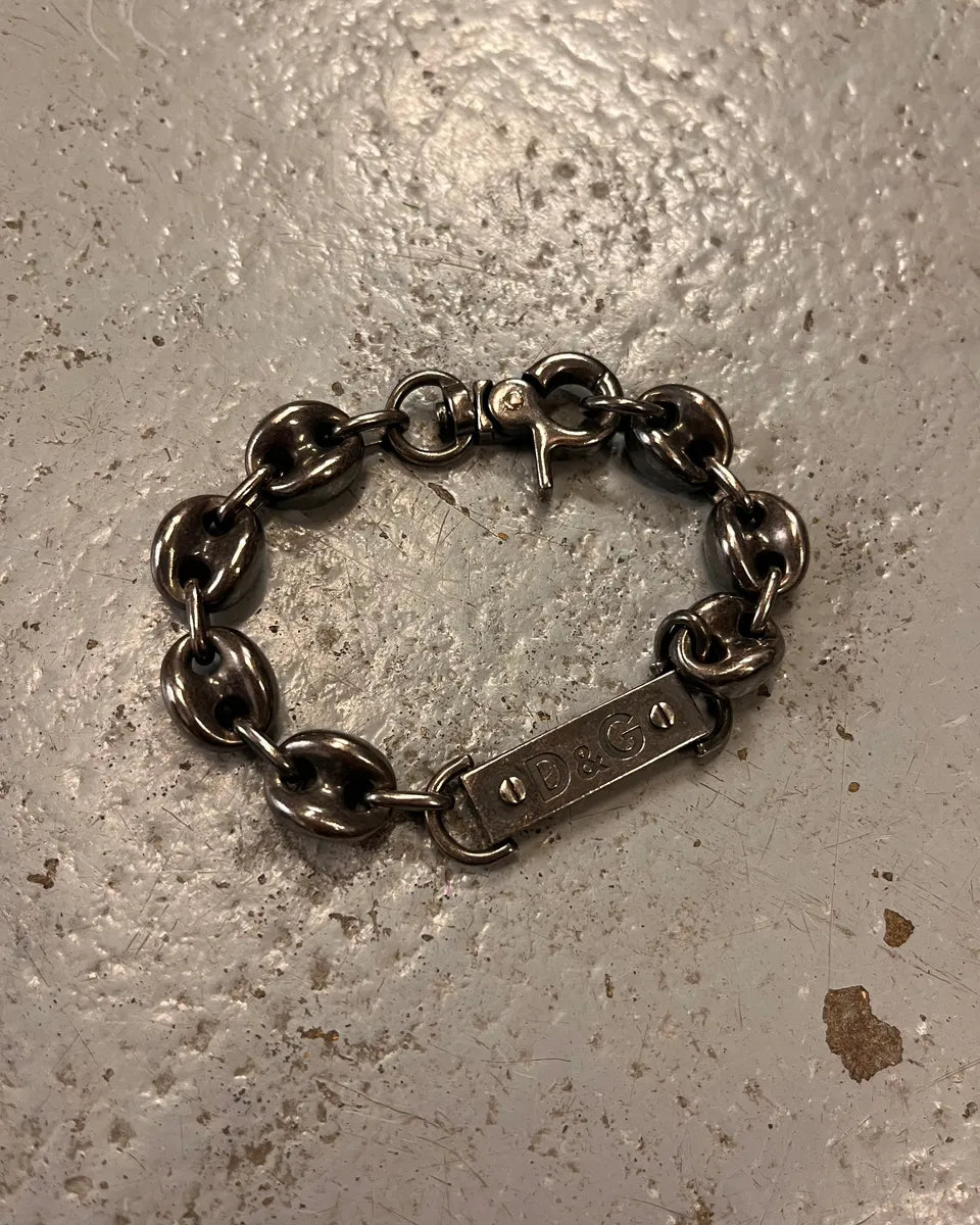 2000s Dolce & Gabbana Coffee Bean Steel Bracelet JSfKZQj 1