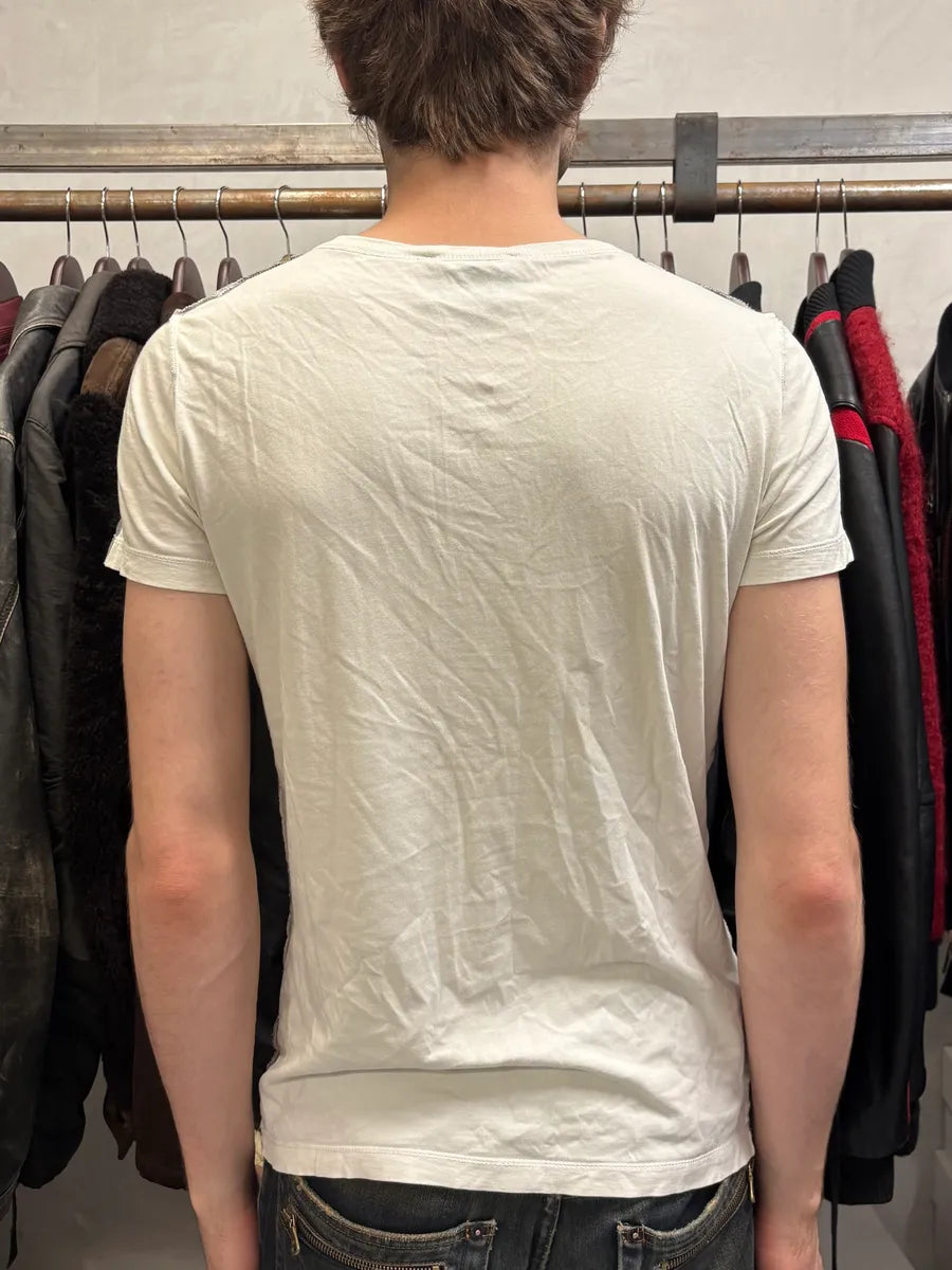 2000s Dolce & Gabbana Contemporary Abstract Grey T-Shirt vkqFoXJ 2