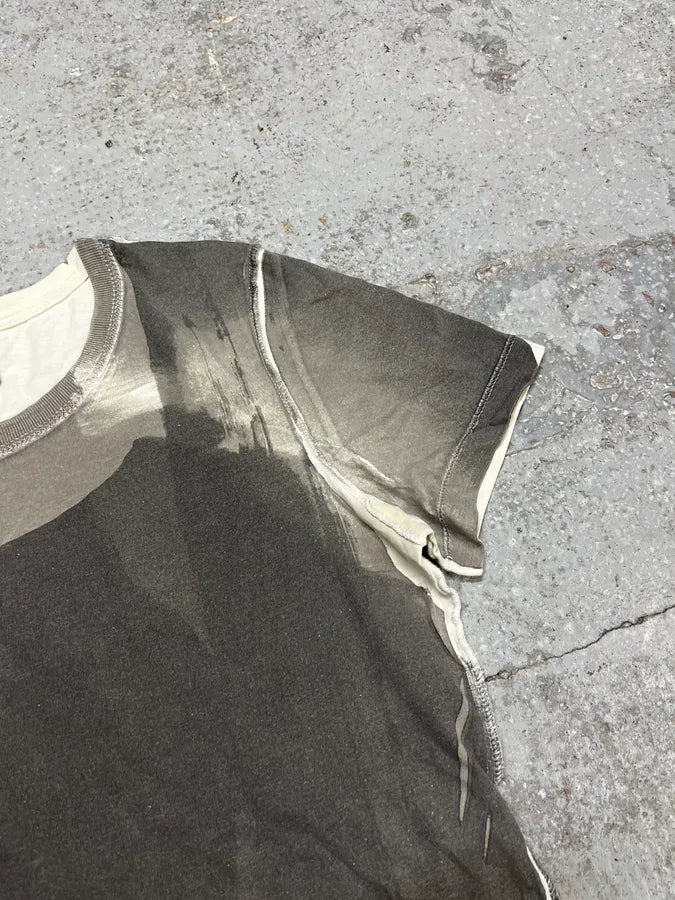 2000s Dolce & Gabbana Contemporary Abstract Grey T-Shirt vkqFoXJ 4