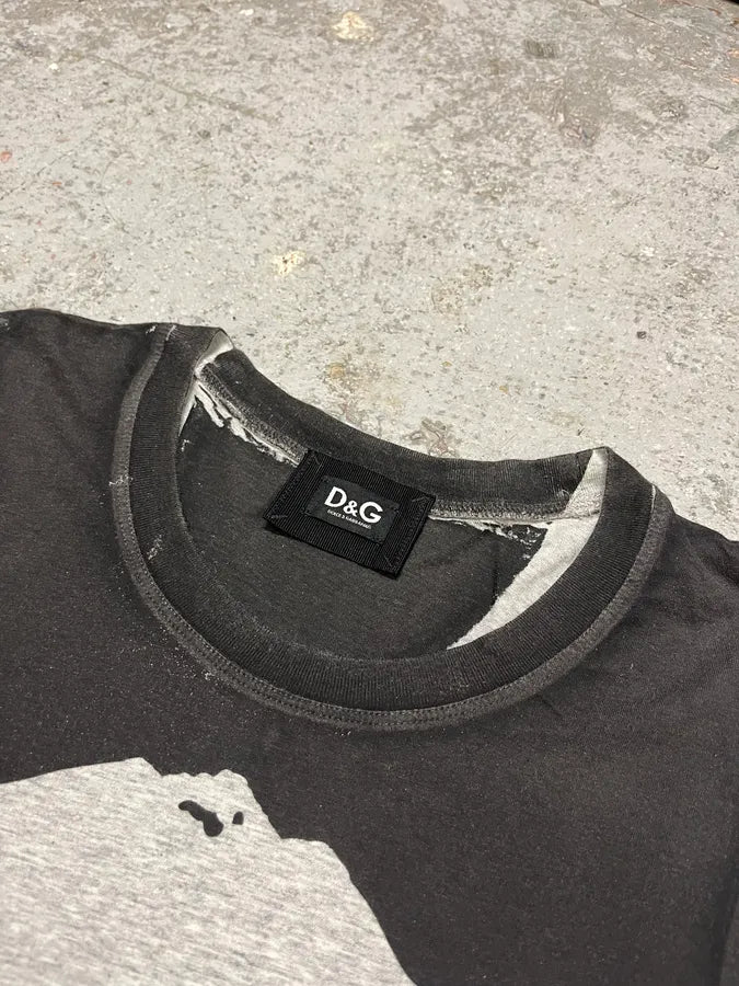 2000s Dolce & Gabbana Cozy Chair Painted Tank Top (XS/S) fPUgwpD 5