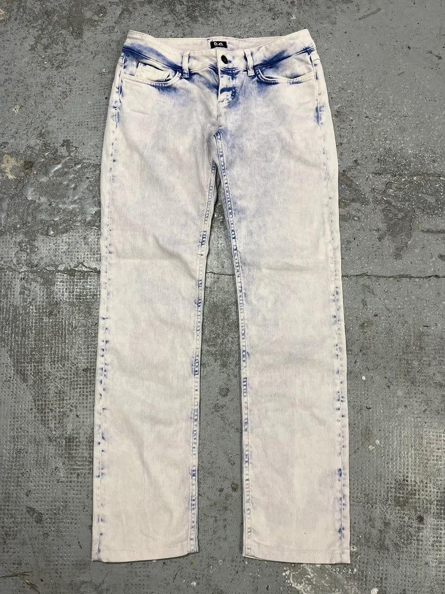 2000s Dolce & Gabbana Creamy Denim Jeans gfpvrul 0