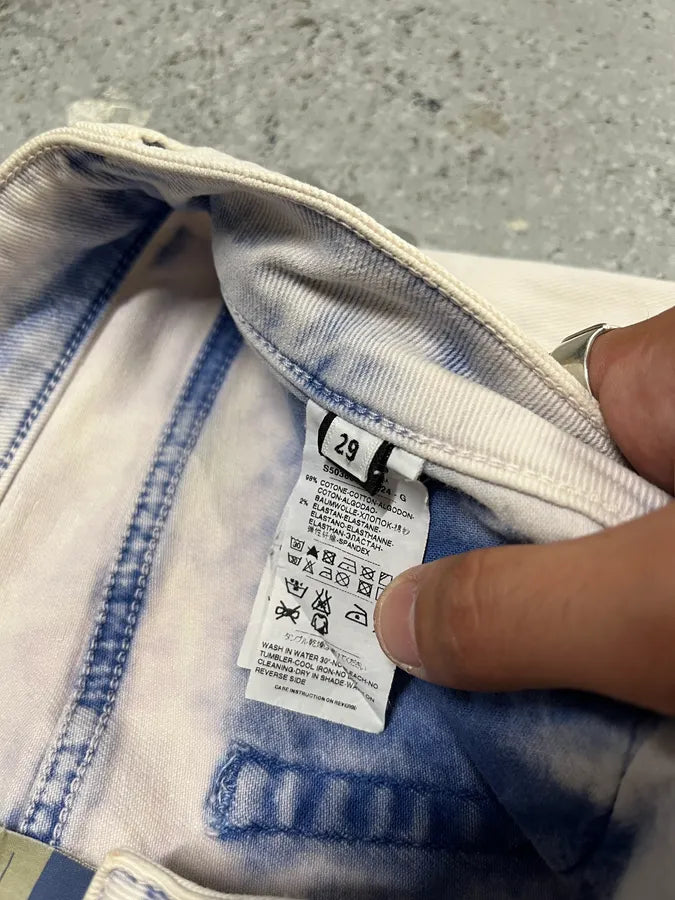 2000s Dolce & Gabbana Creamy Denim Jeans gfpvrul 12