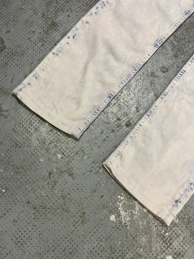 2000s Dolce & Gabbana Creamy Denim Jeans gfpvrul 6