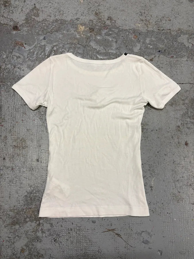 2000s Dolce & Gabbana Cross White T-Shirt NmAnprE 5