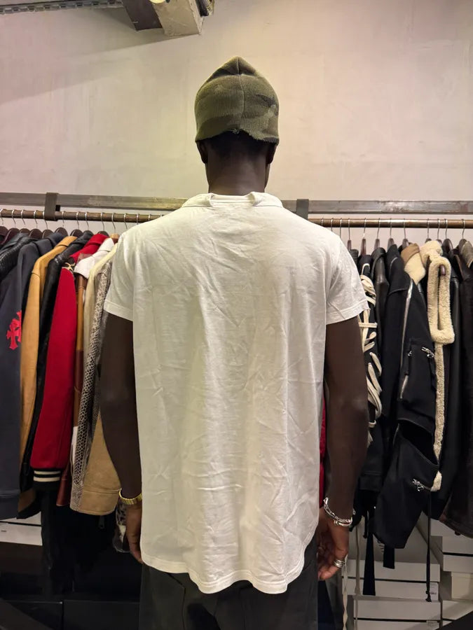 2000s Dolce & Gabbana Crown DG Logo White T-Shirt hditjxs 2